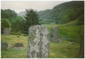 Ann Turner (nee McArthur)'s grave in Kilmahumaig, near Crinnan, Argyll